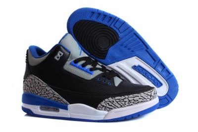 Cheap Air Jordan 3 Sports blue wholesale No. 179